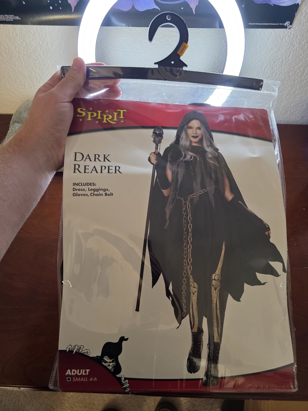 Spirit Halloween Dark Reaper Adult Costume - Black